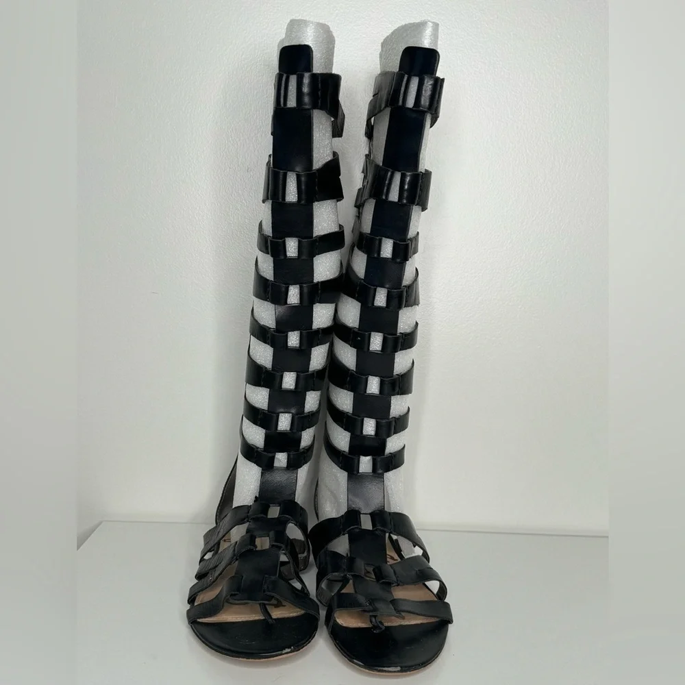 Sam Edelman Black Gladiator Sandals - Stylish Comfort for Any Occasion